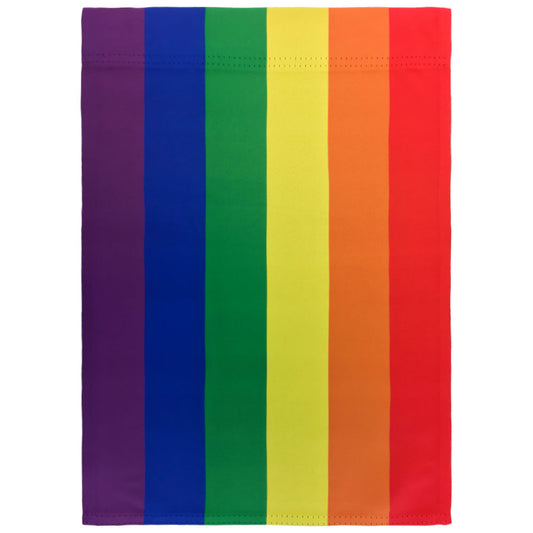 Rainbow Garden Flag 12x18in